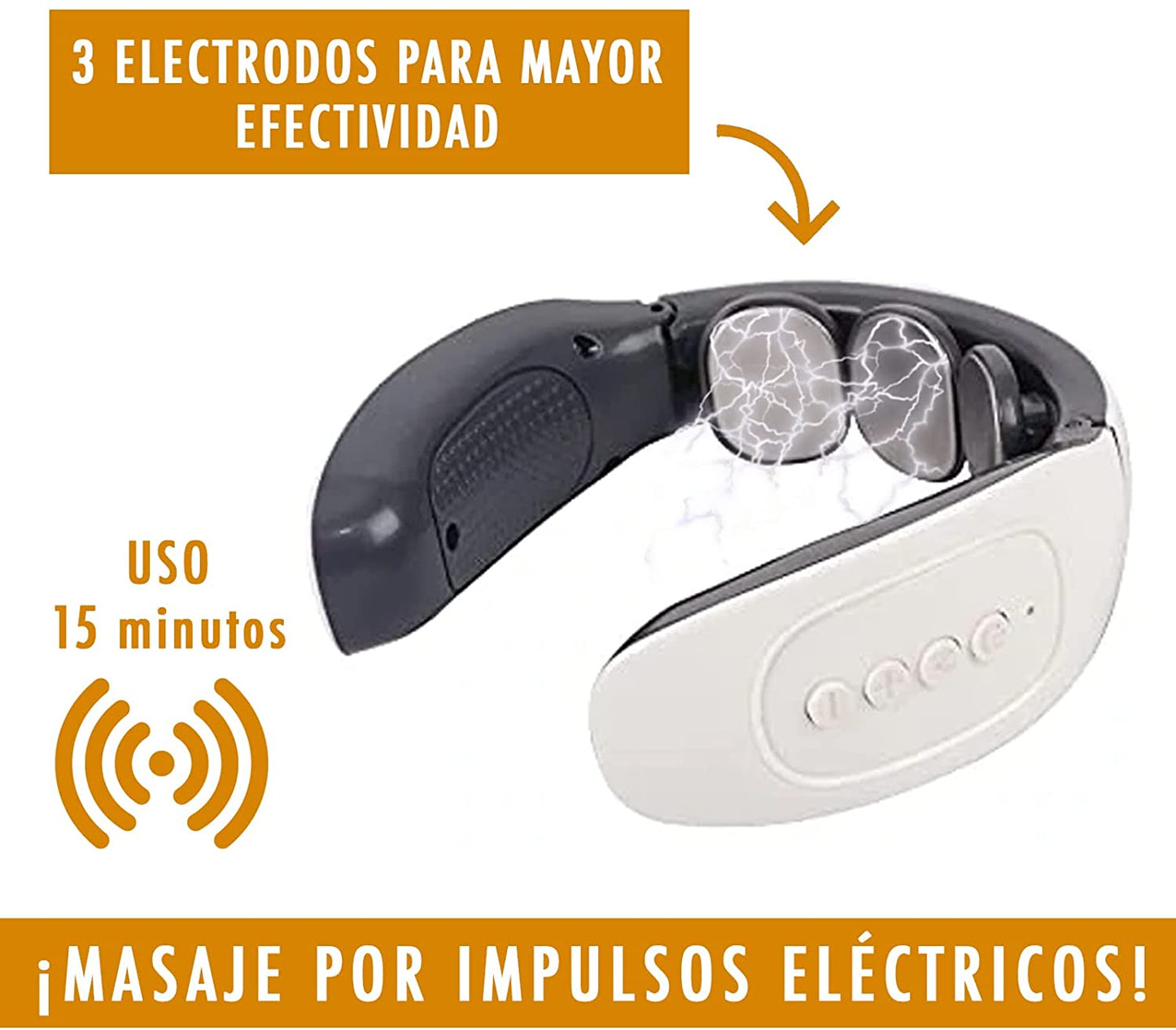 Masajeador Cervical Electromagnético - ConfortPlus